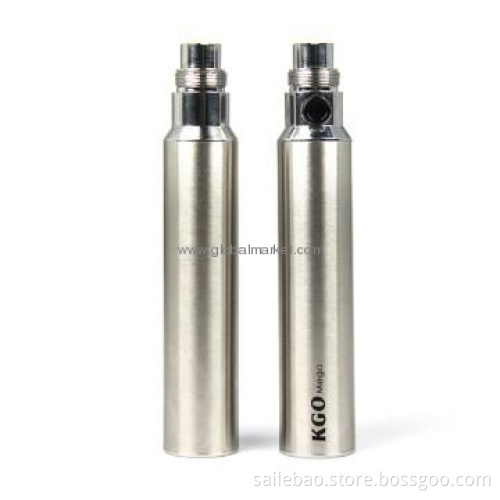 new ecigarette mod 1300 mah EGO battery vaporizer kgo Mega